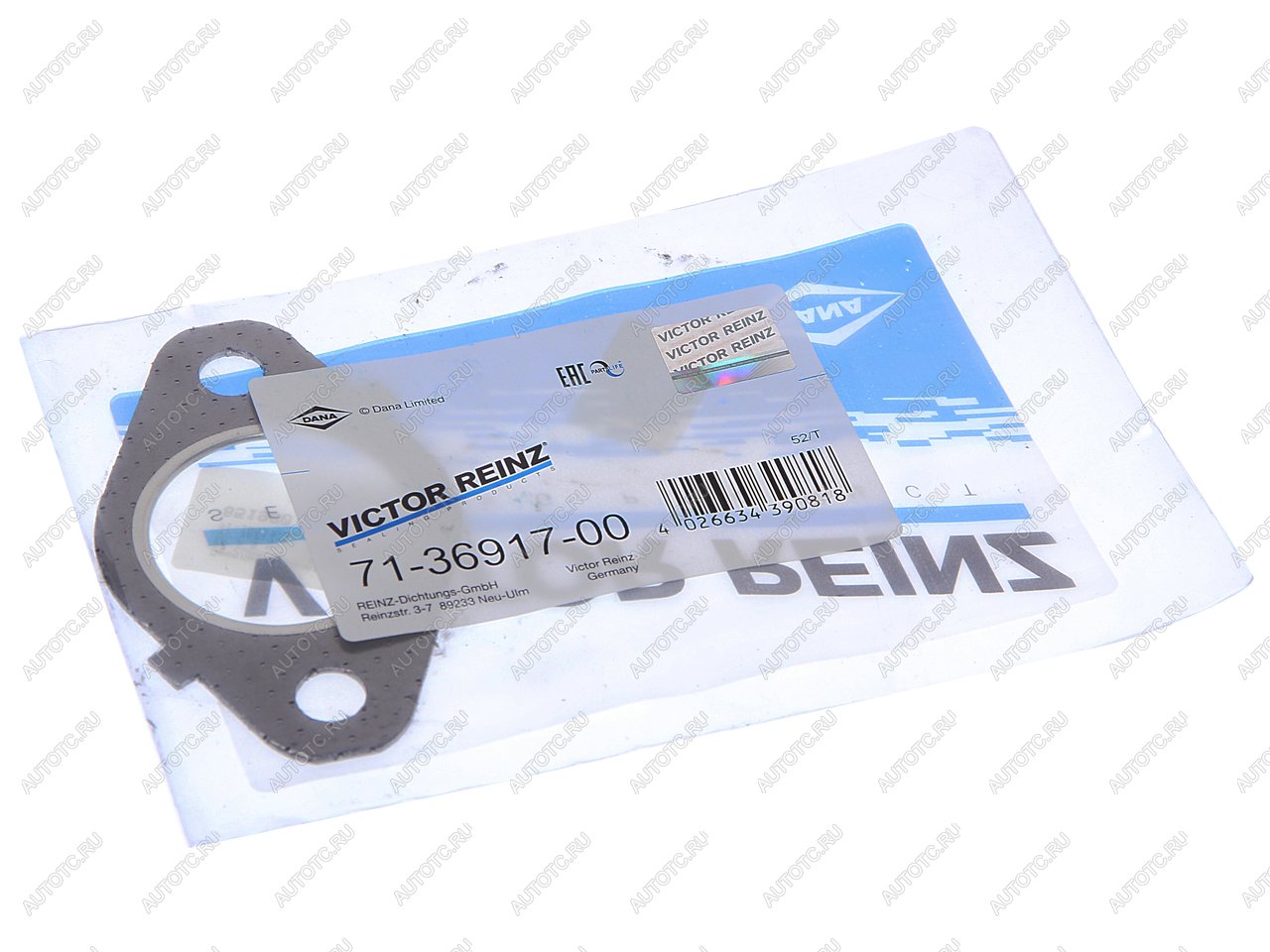 399 р. Прокладка КАМАЗ,ПАЗ,ГАЗ дв.CUMMINS ISBe,ISDe,ISF 3.8 коллектора выпускного VICTOR REINZ VICTOR REINZ 71-36917-00  с доставкой в г. Кемерово