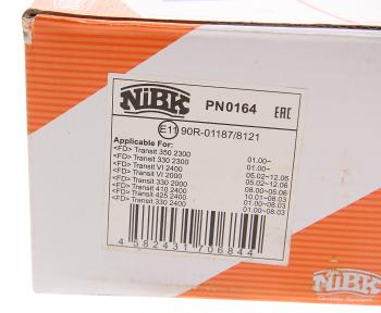 3 389 р. Колодки тормозные передние (4шт.) NIBK Ford Transit цельнометаллический фургон дорестайлинг (2000-2006)  с доставкой в г. Кемерово. Увеличить фотографию 4