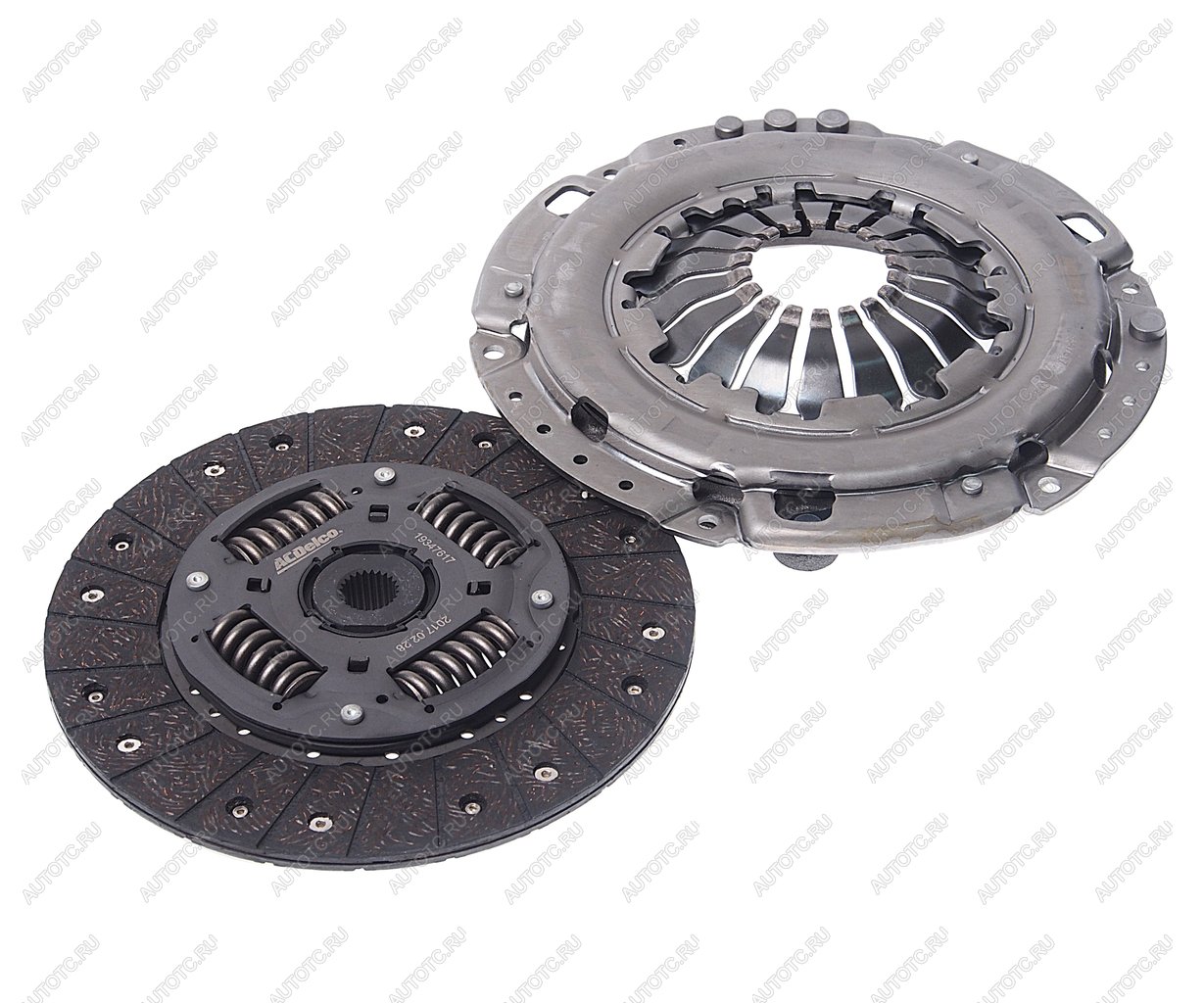 11 249 р. Сцепление CHEVROLET Cruze (1.61.8) без выжимного подшипника DELCOPARTS DELCOPARTS 19347617  с доставкой в г. Кемерово