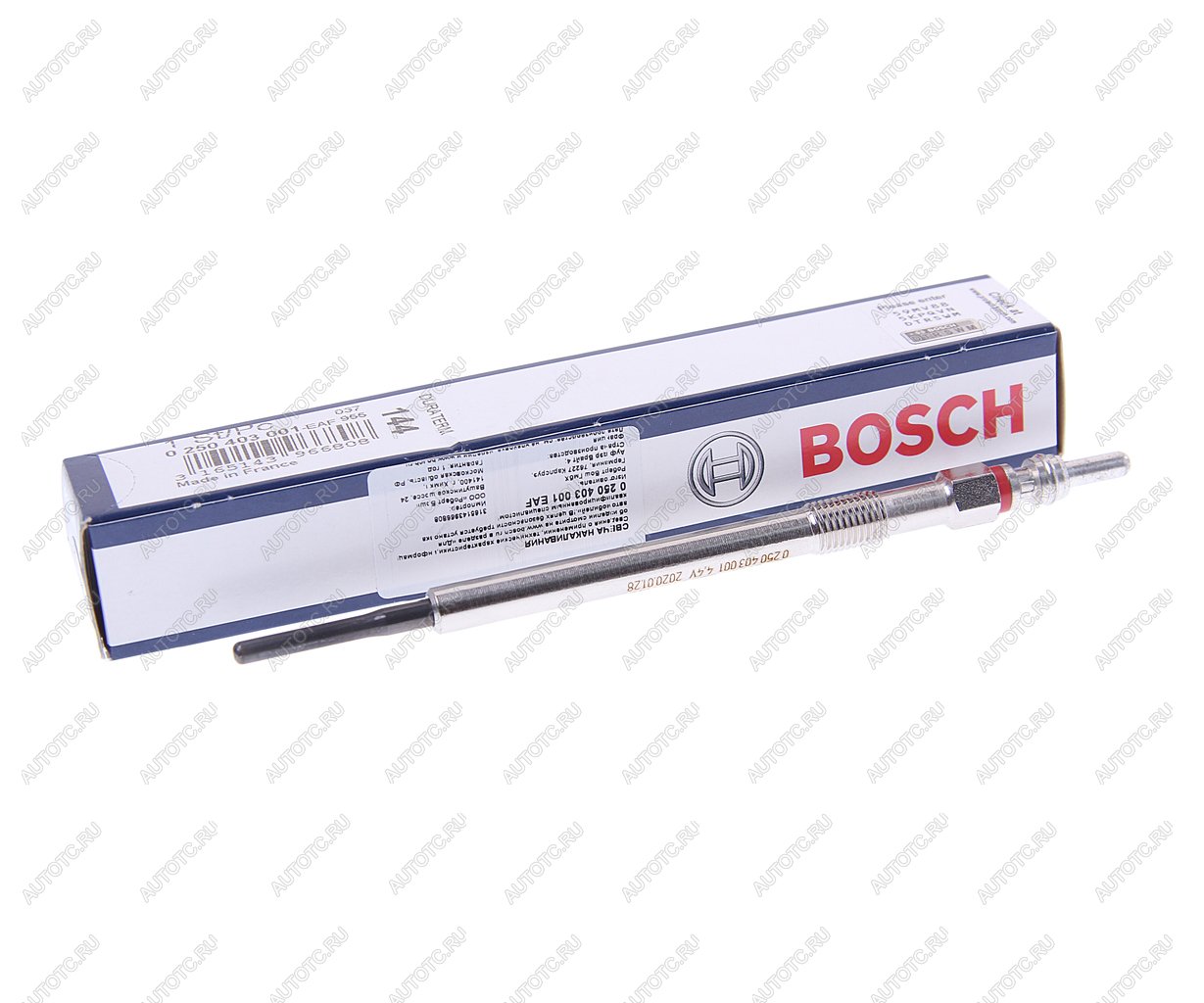 2 049 р. Свеча накаливания VOLVO XC90 (06-14),S60 (05-09),XC60 (08-) BOSCH BOSCH 0250403001  с доставкой в г. Кемерово