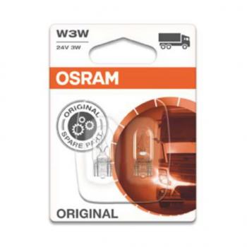 153 р. Лампа 24V W3W W2.1x9.5d блистер (2шт.) OSRAM OSRAM 2841-02b  с доставкой в г. Кемерово. Увеличить фотографию 1