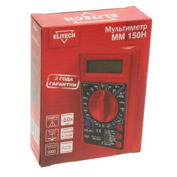 469 р. Мультиметр ММ 150Н ELITECH ELITECH мм 150н  с доставкой в г. Кемерово. Увеличить фотографию 2