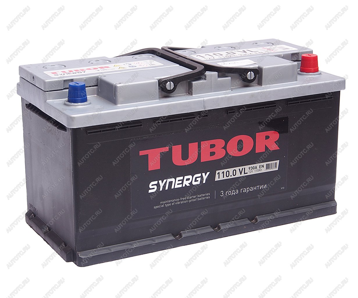 16 649 р. Аккумулятор TUBOR Synergy 110Ач обратная полярность TUBOR 6ст110(0)  с доставкой в г. Кемерово
