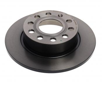 3 099 р. Диск тормозной VW Golf 5,6 AUDI A3 SKODA Octavia (1Z,5E),Yeti задний (1шт.) BREMBO BREMBO 08.9502.11  с доставкой в г. Кемерово. Увеличить фотографию 1