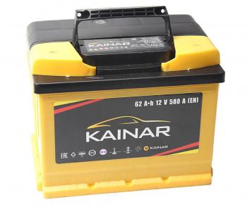 7 449 р. Аккумулятор KAINAR 62Ач KAINAR 6ст62(1)  с доставкой в г. Кемерово. Увеличить фотографию 1