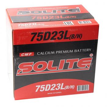 11 599 р. Аккумулятор SOLITE 65Ач обратная полярность нижнее крепление SOLITE 6ст65(0) 75d23l  с доставкой в г. Кемерово. Увеличить фотографию 2