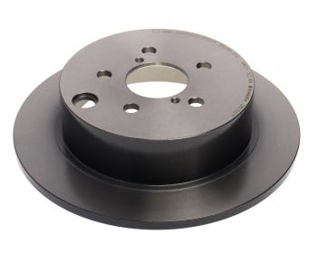 4 899 р. Диск тормозной SUBARU Forester (12-),Impreza (11-) задний (1шт.) BREMBO BREMBO 08.c661.11  с доставкой в г. Кемерово. Увеличить фотографию 1