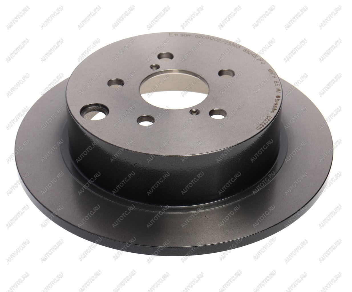 4 899 р. Диск тормозной SUBARU Forester (12-),Impreza (11-) задний (1шт.) BREMBO BREMBO 08.c661.11  с доставкой в г. Кемерово