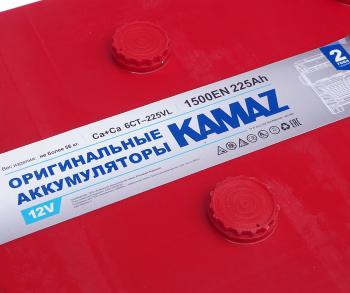27 999 р. Аккумулятор КАМАЗ 225Ач обратная полярность (ОАО КАМАЗ) ЕАЗ 6ст225(3)  с доставкой в г. Кемерово. Увеличить фотографию 3
