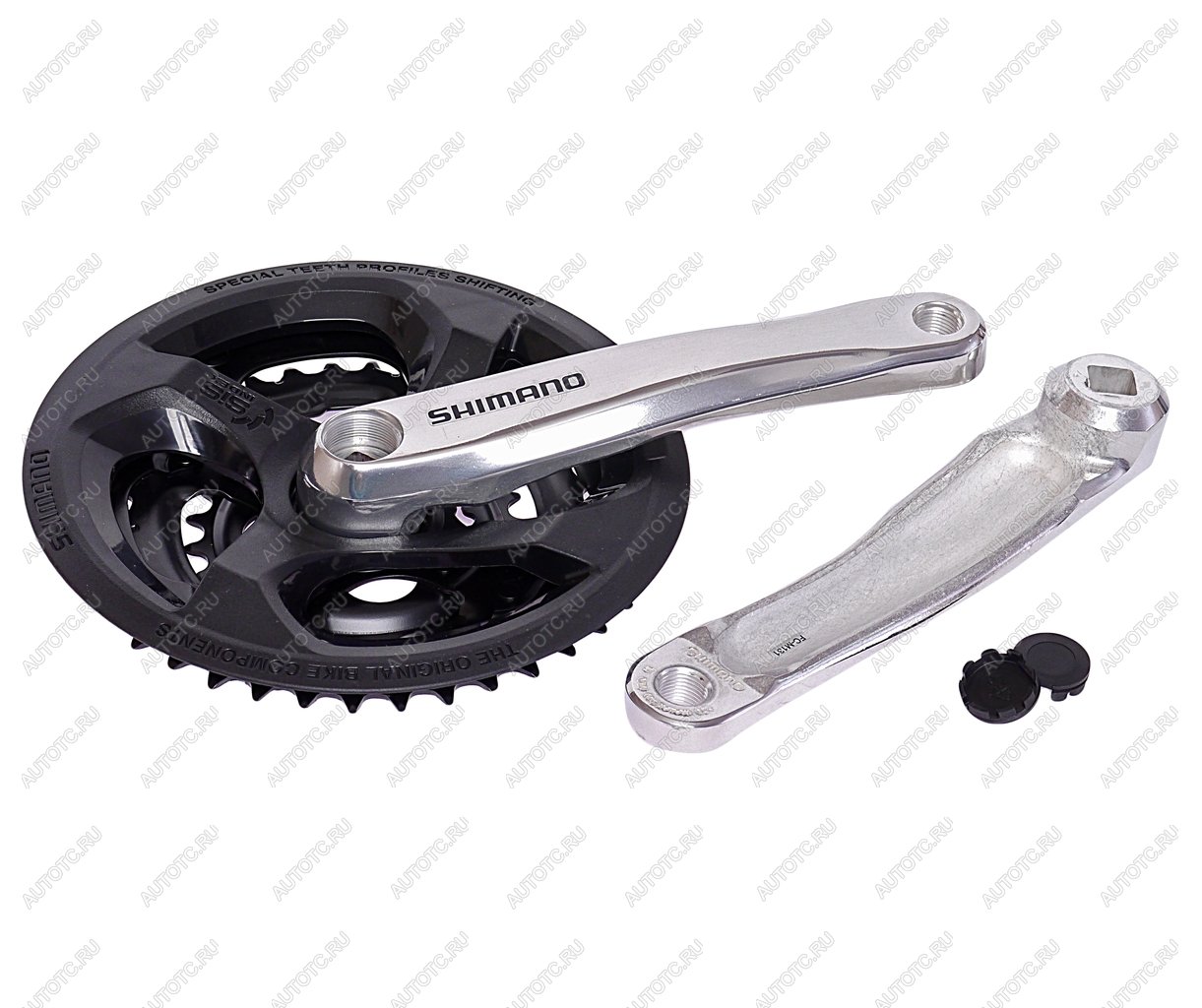 1 339 р. Система велосипедная 170мм 423424Т серебро SHIMANO SHIMANO efcm131c244c  с доставкой в г. Кемерово