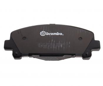 5 249 р. Колодки тормозные передние (4шт.) BREMBO Honda Accord 9 CR седан дорестайлинг (2013-2016)  с доставкой в г. Кемерово. Увеличить фотографию 3