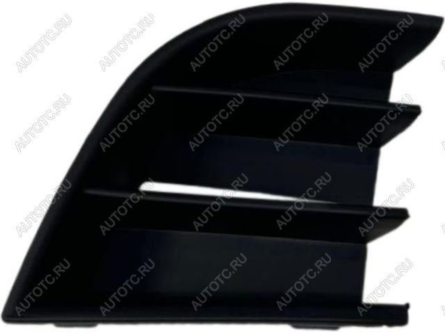 242 р. Левая вставка переднего бампера (пр-во Китай) BodyParts  Skoda Octavia  A5 (2008-2013) лифтбэк рестайлинг  с доставкой в г. Кемерово