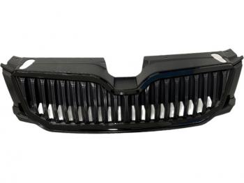 Решетка радиатора (пр-во Китай) BODYPARTS Skoda Octavia A7 дорестайлинг лифтбэк (2012-2017) (молдинг черный)