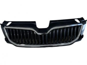 Решетка радиатора (пр-во Китай) BODYPARTS Skoda Octavia A7 дорестайлинг лифтбэк (2012-2017) (хром молдинг)