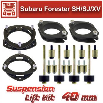 20 559 р. Лифт-комплект подвески Subaru Forester SH-SJ-XV 40 мм  ktsu-7309  с доставкой в г. Кемерово. Увеличить фотографию 2