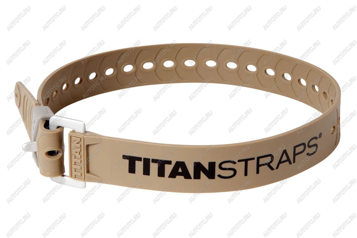 2 379 р. Ремень крепёжный TitanStraps Industrial кемал L = 64 см (Dmax = 18 см, Dmin = 5,5 см)  tsi-0125-tan  с доставкой в г. Кемерово