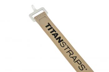 2 799 р. Ремень крепёжный TitanStraps Industrial кемал L = 76 см (Dmax = 22,6 см, Dmin = 5,5 см)  tsi-0130-tan  с доставкой в г. Кемерово. Увеличить фотографию 3