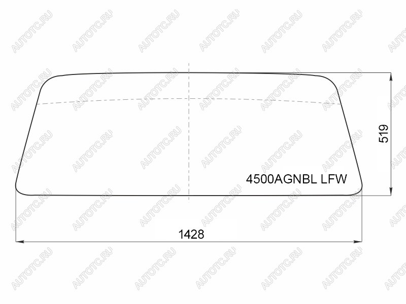 3 499 р. Стекло лобовое LADA 2101 70-88  2102 71-88  2103 72-84  2104 84-12 XYG 4500AGNBL LFW  с доставкой в г. Кемерово