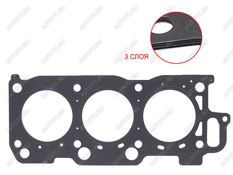 2 649 р. Прокладка ГБЦ TOYOTA 1,2MZFE00- RH STONE JA-11224  с доставкой в г. Кемерово