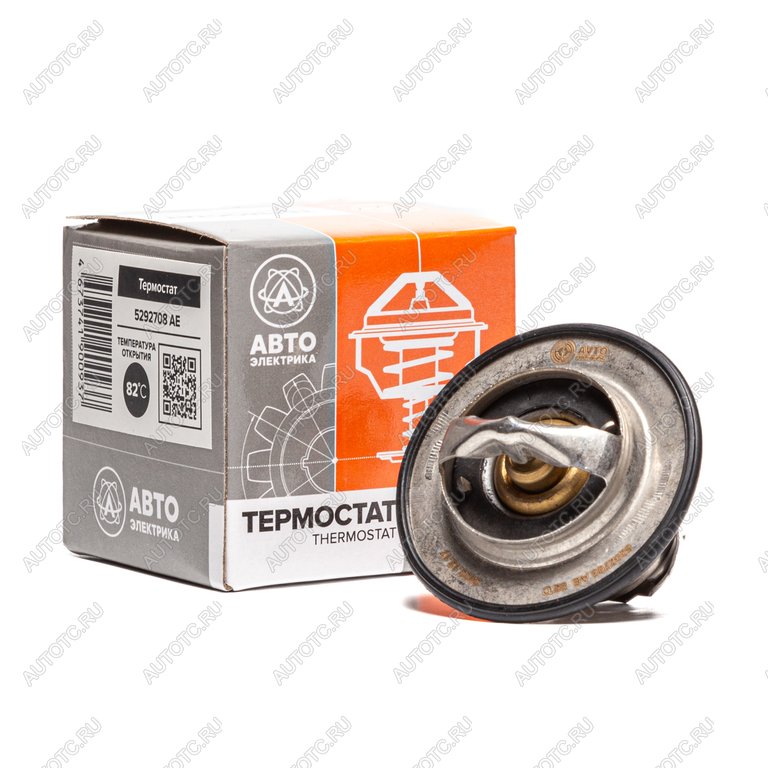 499 р. Термостат КАМАЗ,ГАЗ дв.CUMMINS ISF3.8 (82град.) AVTOELECTRICA AVTOELECTRICA 5292708 AVTOELECTRICA 5292708  с доставкой в г. Кемерово