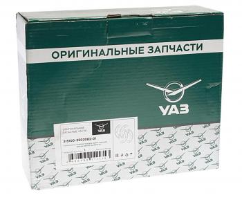 2 599 р. Колодки тормозные УАЗ-3163,315195 задние (4шт.) (ОАО УАЗ) UAZ 315100350208201  с доставкой в г. Кемерово. Увеличить фотографию 2
