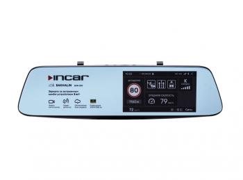 12 199 р. Видеорегистратор с радар-детектором в зеркале GPS INCAR INCAR sdr-230  с доставкой в г. Кемерово. Увеличить фотографию 3