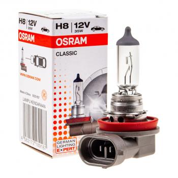 349 р. Лампа 12V H8 35W PGJ19-1 OSRAM OSRAM 64212clc  с доставкой в г. Кемерово. Увеличить фотографию 1