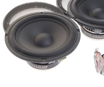 16 399 р. Колонки компонентные 6 (16см) 70Вт KICX KICX sound civilization qd 6.2  с доставкой в г. Кемерово. Увеличить фотографию 2
