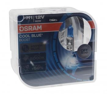 1 539 р. Лампа 12V H1 80W P14.5s бокс (2шт.) Cool Blue Boost OSRAM OSRAM 62150cbb-hcb  с доставкой в г. Кемерово. Увеличить фотографию 1