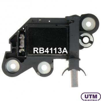 2 489 р. Реле регулятор VW AUDI SEAT SKODA напряжения генератора UTM UTM rb4113a  с доставкой в г. Кемерово. Увеличить фотографию 2