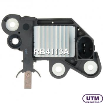 2 489 р. Реле регулятор VW AUDI SEAT SKODA напряжения генератора UTM UTM rb4113a  с доставкой в г. Кемерово. Увеличить фотографию 1