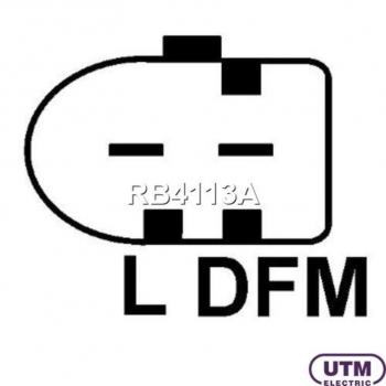 2 489 р. Реле регулятор VW AUDI SEAT SKODA напряжения генератора UTM UTM rb4113a  с доставкой в г. Кемерово. Увеличить фотографию 3