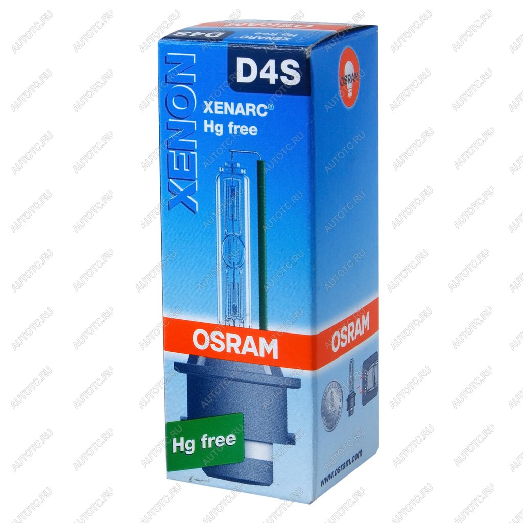 4 999 р. Лампа ксеноновая D4S 35W P32d-5 4300K 42V 3200лм OSRAM OSRAM 66440  с доставкой в г. Кемерово