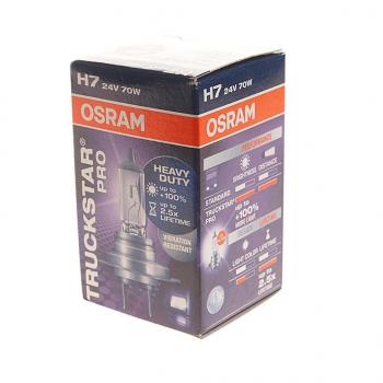 889 р. Лампа 24V H7 70W PX26d +120% Truckstar Pro OSRAM OSRAM 64215tsp  с доставкой в г. Кемерово. Увеличить фотографию 2