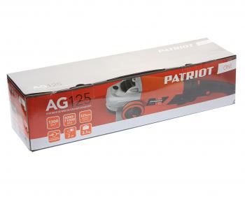 5 399 р. Машина углошлифовальная 1300Вт 125мм 6000-11000об/мин. PATRIOT PATRIOT ag125 PATRIOT ag125  с доставкой в г. Кемерово. Увеличить фотографию 3