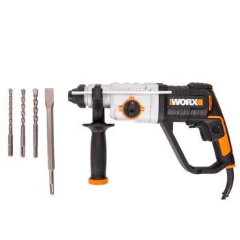 14 249 р. Перфоратор 800Вт 2.5Дж (кейс) WORX WORX wx339  с доставкой в г. Кемерово. Увеличить фотографию 7