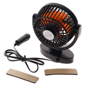 559 р. Вентилятор в салон 12V на платфоре черно-оранжевый ROWGO ROWGO rg-1228  с доставкой в г. Кемерово. Увеличить фотографию 2