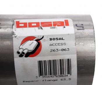 3 199 р. Фланец трубы глушителя ремонтный d=63.5мм BOSAL BOSAL 263-063  с доставкой в г. Кемерово. Увеличить фотографию 3