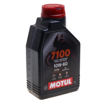 1 999 р. Масло моторное 7100 4T 10W60 синт.1л MOTUL MOTUL 104100  с доставкой в г. Кемерово. Увеличить фотографию 1