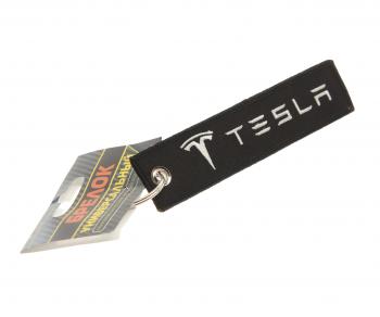 188 р. Брелок TESLA ткань, вышивка 13х3см MASHINOKOM MASHINOKOM bmv 104  с доставкой в г. Кемерово. Увеличить фотографию 1