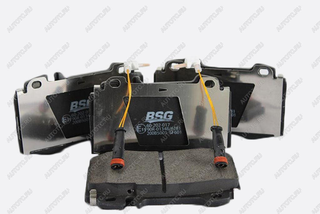 2 059 р. Колодки тормозные MERCEDES ML (W163) (98-05),S (W220) передние (4шт.) BSG BSG bsg60200039 BSG bsg60200039  с доставкой в г. Кемерово