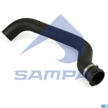 3 399 р. Патрубок IVECO Trakker системы охлаждения SAMPA SAMPA 061381 SAMPA 061381  с доставкой в г. Кемерово. Увеличить фотографию 1