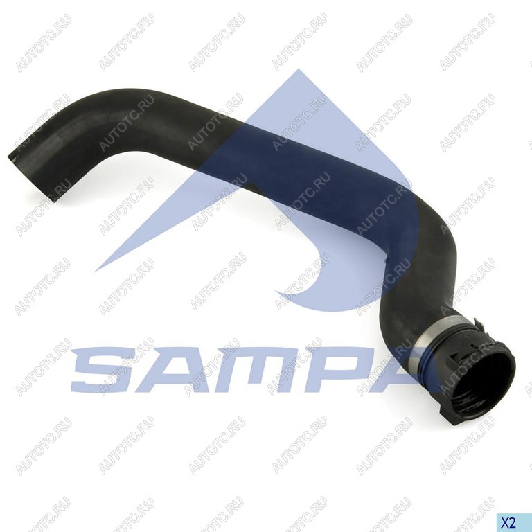 3 399 р. Патрубок IVECO Trakker системы охлаждения SAMPA SAMPA 061381 SAMPA 061381  с доставкой в г. Кемерово