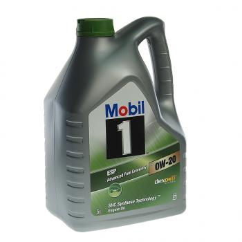 8 699 р. Масло моторное Mobil1 ESPx2 0W20 синт.5л MOBIL MOBIL 157784  с доставкой в г. Кемерово. Увеличить фотографию 1