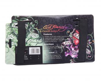 70 р. Держатель CD-дисков LOVE KILLS SLOWLY на козырек (10 дисков) ED HARDY ED HARDY eh-00119  с доставкой в г. Кемерово. Увеличить фотографию 5