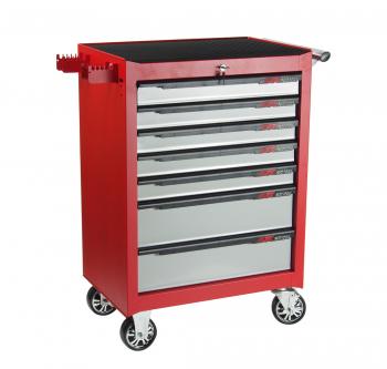 66 999 р. Тележка инструментальная 7 секций красная JTC JTC TOOLS CO., LTD jtc-3931c  с доставкой в г. Кемерово. Увеличить фотографию 1
