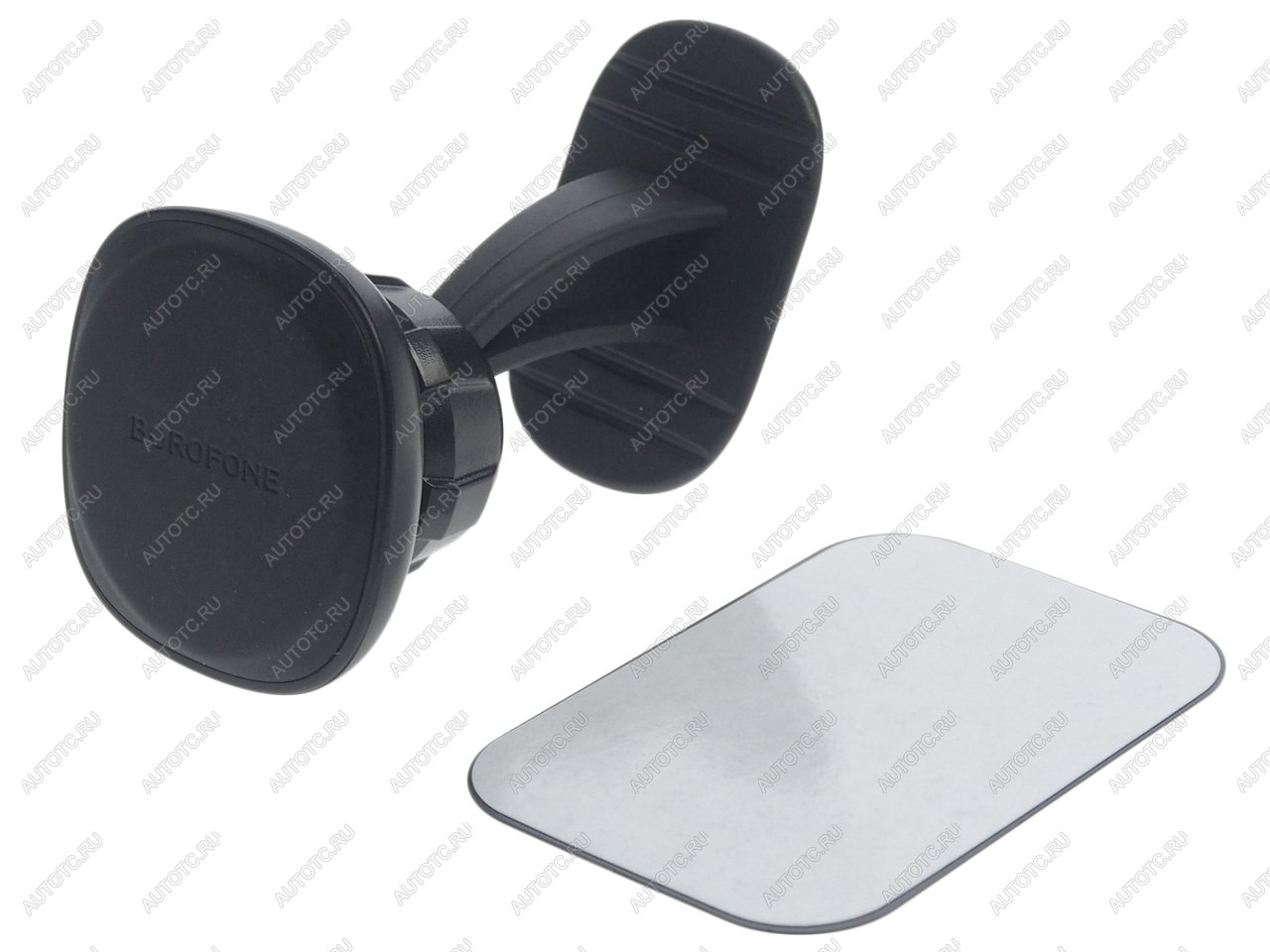 175 р. Держатель телефона универсальный магнитный черный BOROFONE BOROFONE bh103 black  с доставкой в г. Кемерово