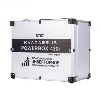 17 399 р. Устройство пуско-зарядное 12-24V40-1000Ач420А в кейсе инверторное KVAZARRUS KVAZARRUS powerbox 420i  с доставкой в г. Кемерово. Увеличить фотографию 7