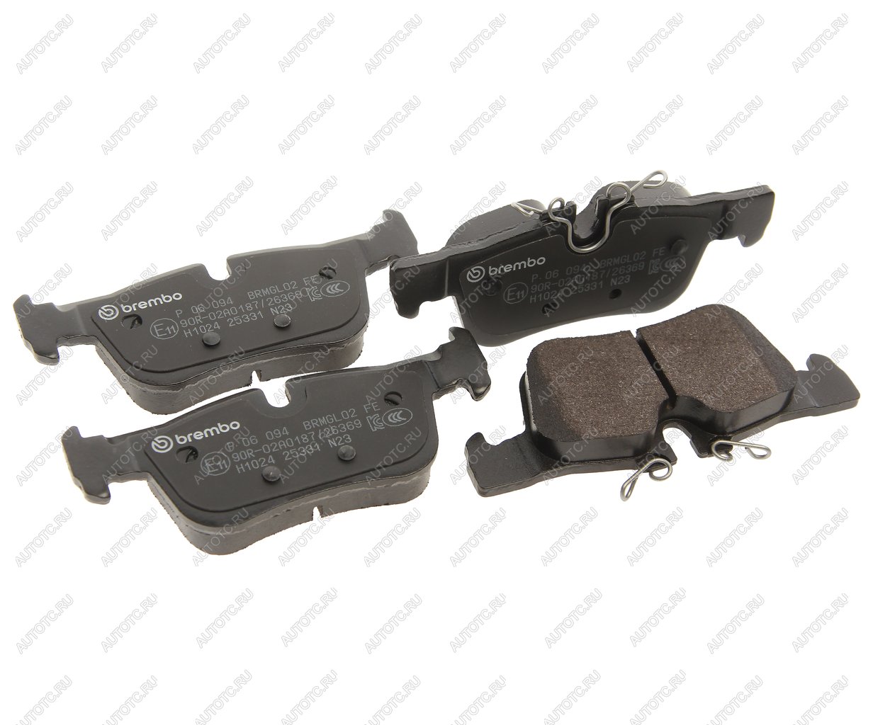 7 349 р. Колодки тормозные задние (4шт.) BREMBO BMW 2 серия F45 Active Tourer дорестайлинг (2014-2018)  с доставкой в г. Кемерово