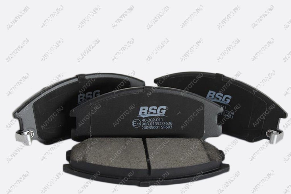 1 389 р. Колодки тормозные передние (4шт.) BSG Hyundai Santa Fe SM (2000-2012)  с доставкой в г. Кемерово